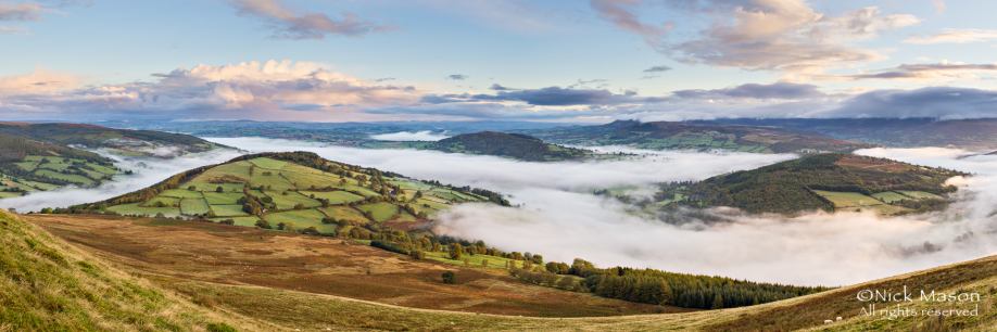 19 Usk Valley, October morning