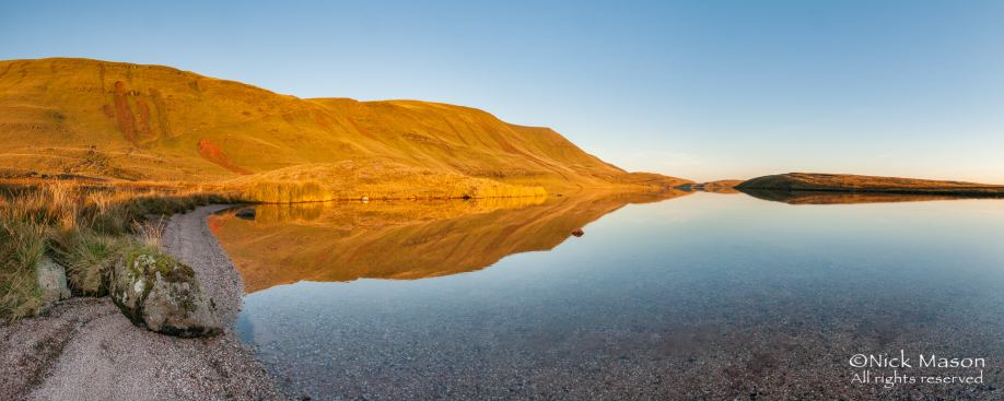 20 September morning reflections, Llyn y Fan Fawr