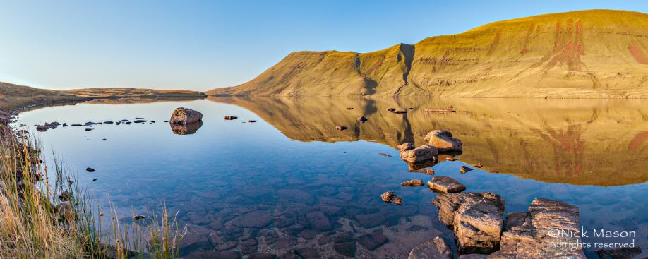 21 September morning reflections, Llyn y Fan Fawr