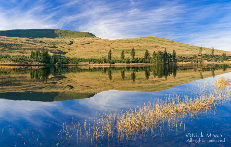 37 Autumn reflections, Beacons Reservoir