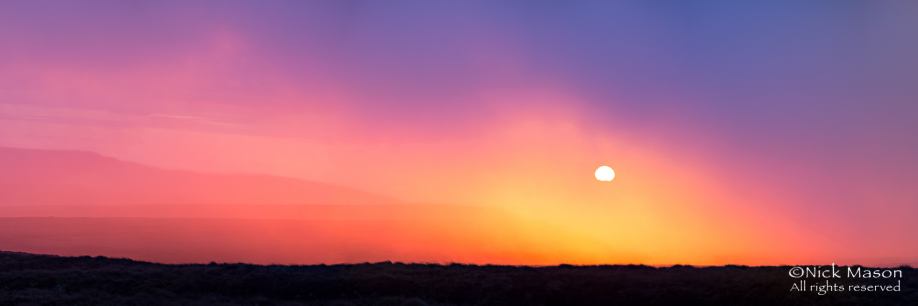 38 Sunset, Gwaun Cerrig Lwydion, Brecon Beacons