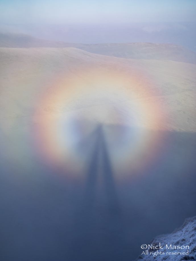 45 Brocken Spectre above Cwm Cynwyn