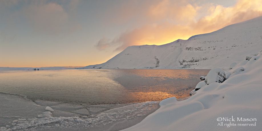 50 Llyn y Fan Fawr winter dusk