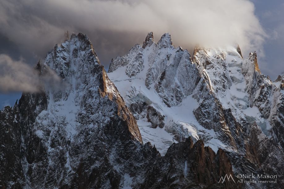 12 The Chamonix Aiguilles Grepon Blaitiere and Plan