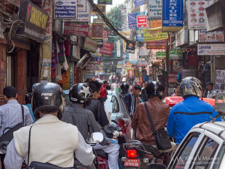03 Thamel traffic jam