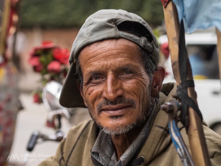 09 Thamel rickshaw driver