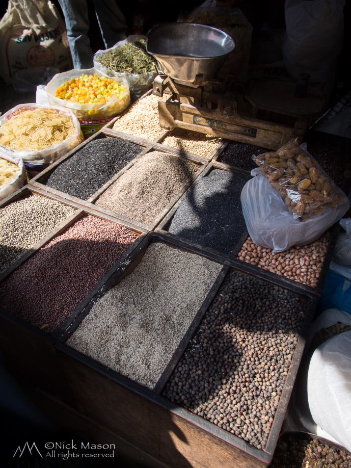 14 Light and shade at Asan Tole Market