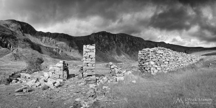 04 Old quarry workings, Cwm Eigiau, Snowdonia